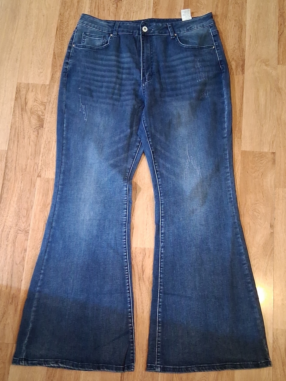 Unbranded Dark Blue Super Flare Jeans